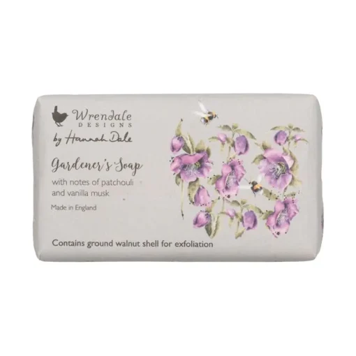 Wrendale Designs Soaps & Lotions|Gardening-Patchouli and Vanilla Musks Gardener's Soap Bar