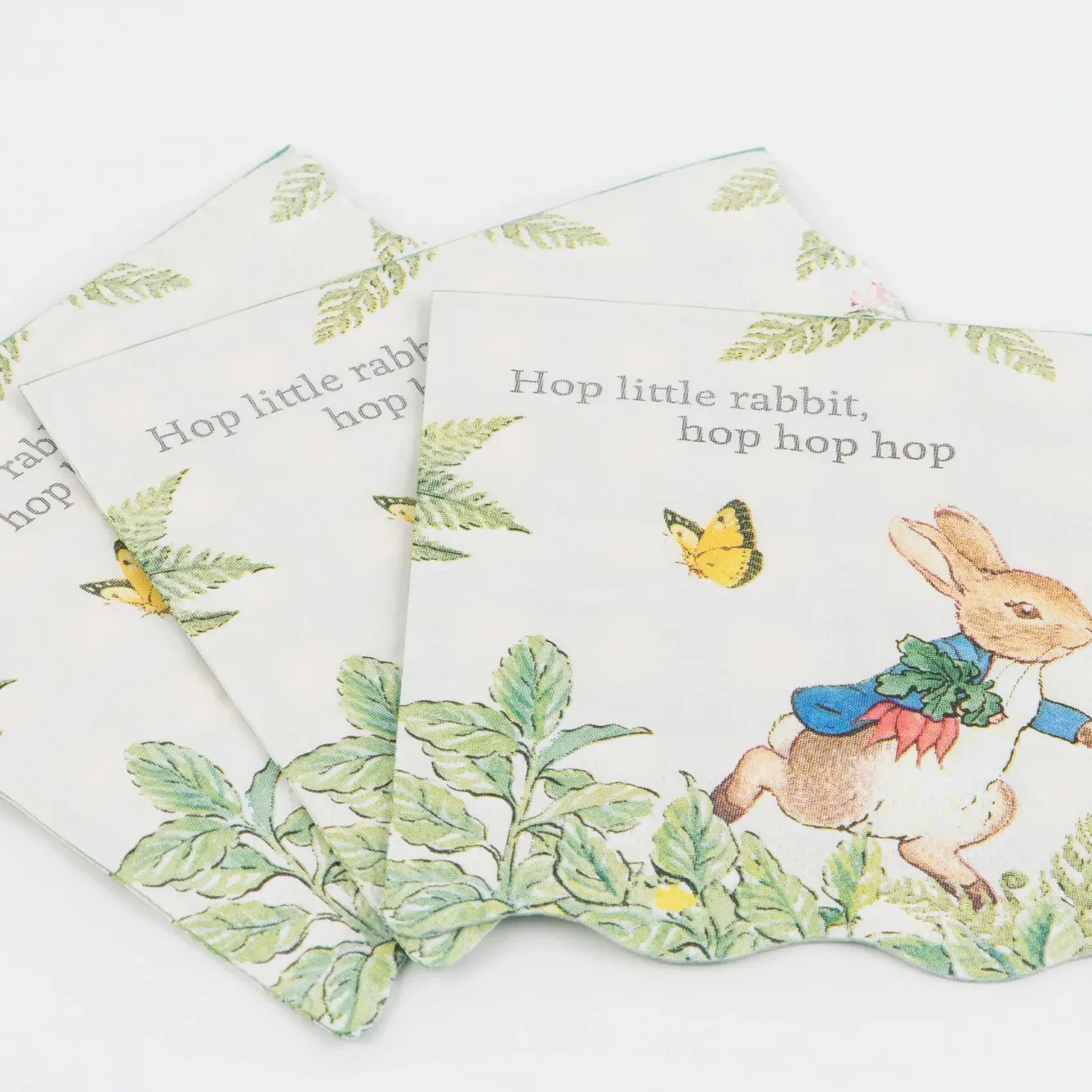 Meri Meri Easter|Novelty-Peter Rabbit In the Garden Small Napkins
