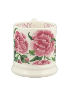 Emma Bridgewater Flowers & Garden-Pink Peony 1/2 Pint Mug