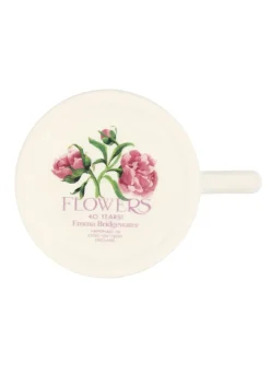 Emma Bridgewater Flowers & Garden-Pink Peony 1/2 Pint Mug
