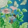 Madame Treacle Greeting Cards-Pinky's Garden Glitter Greetings Card