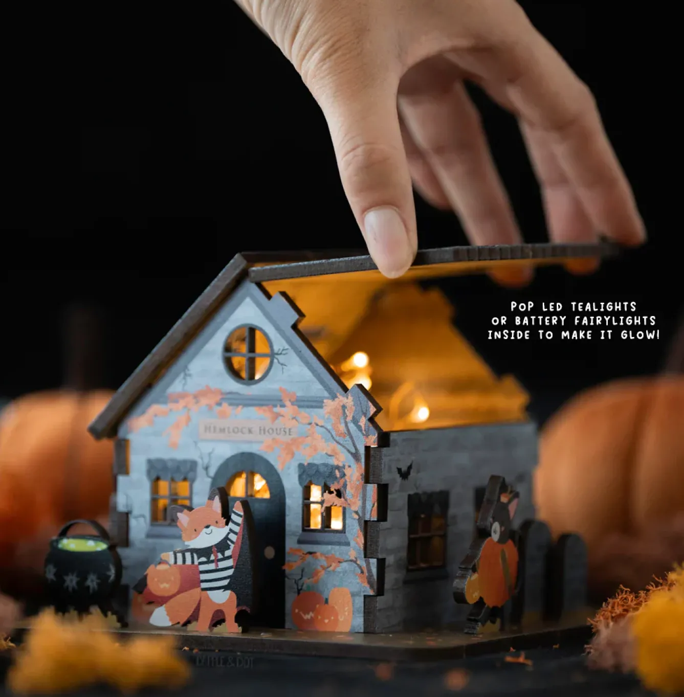 Dapple & Dot Halloween-Pop Out and Build Haunted Halloween House