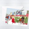 Njeri Illustrated Christmas Cards|Greeting Cards-Portobello Market Cafe Christmas Card