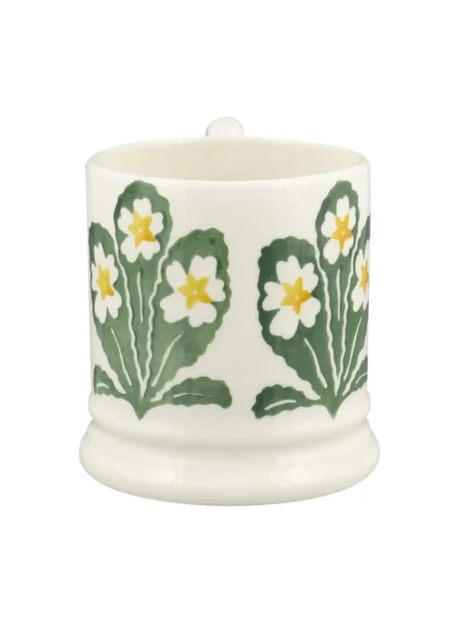 Emma Bridgewater Flowers & Garden-Primrose Hand-Stamped 1/2 Pint Mug