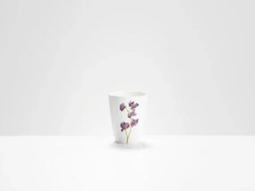 Helen Beard Flowers & Garden-Purple Sweet Pea Beaker