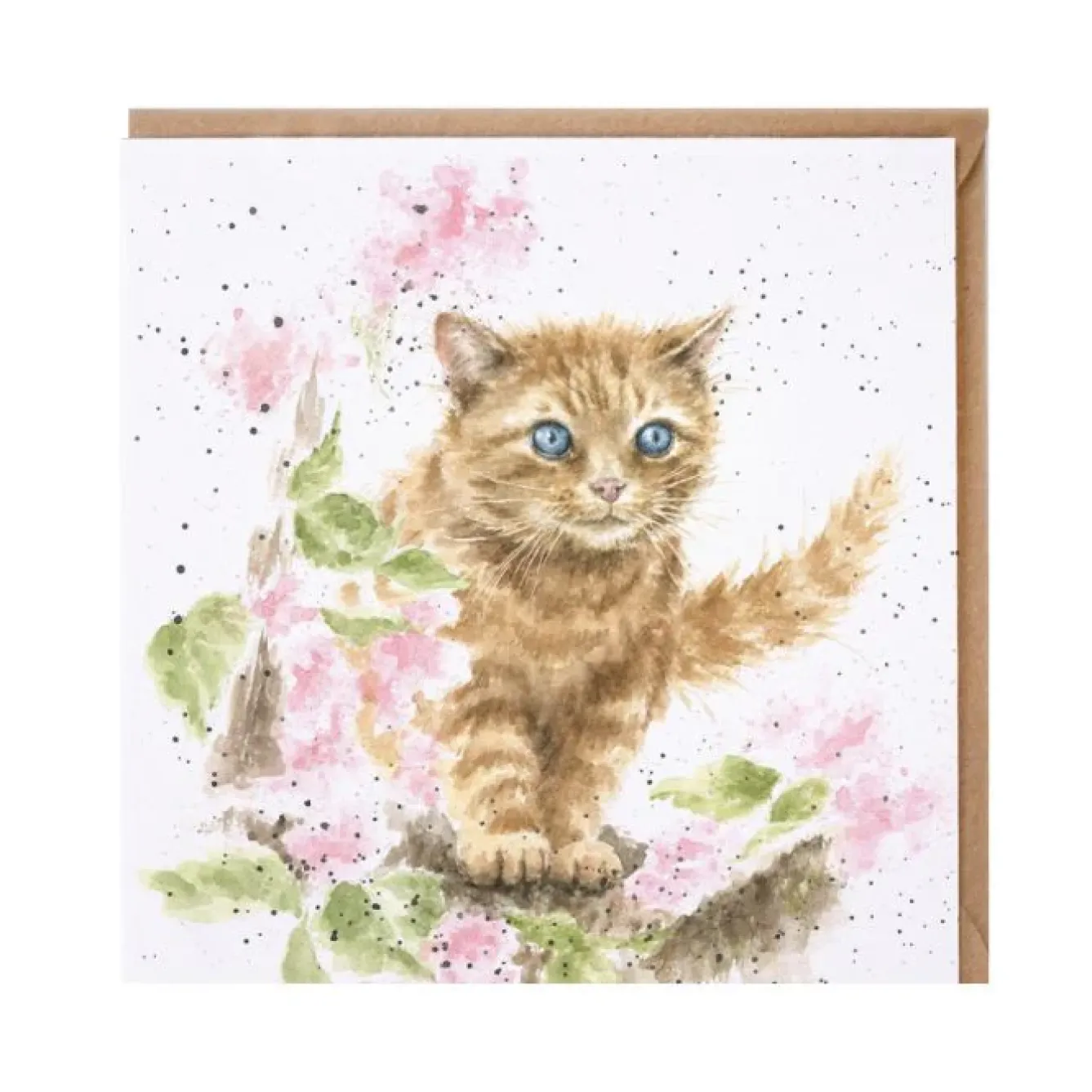 Wrendale Designs Greeting Cards-"Marmalade Cat" Greetings Card