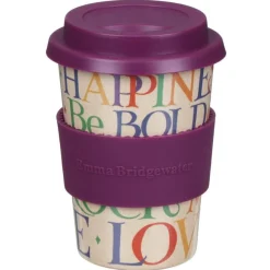 Emma Bridgewater Travel Mugs-Rainbow Toast Rice Husk Travel Cup