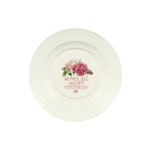Emma Bridgewater Plates-Roses All My Life 6 1/2 inch Plate