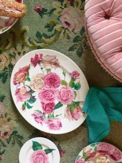 Emma Bridgewater Serving Plates & Boards|Plates-Roses All My Life Medium Oval Platter