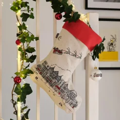 Victoria Eggs Christmas-Santa's Sleigh Christmas Stocking