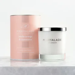 Marmalade of London Home Fragrance-Seville Orange & Clementine Glass Candle