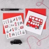 Victoria Eggs Stationery|Children-Simply London Pack of 8 Notecards