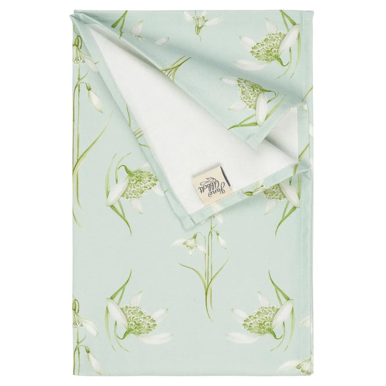 Jane Abbott Designs Tea|Tea-Snowdrop CottonTea Towel