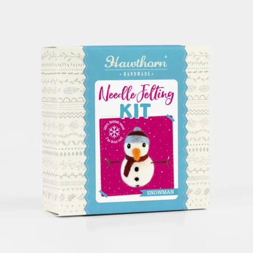 Hawthorn Handmade Crafts|Children-Snowman Mini Felting Kit