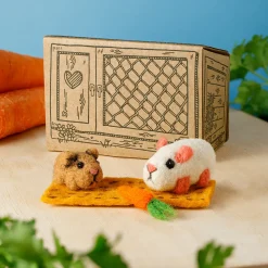 Sew Heart Felt Children-Snowy & Baby Squeak Guinea Pig Set