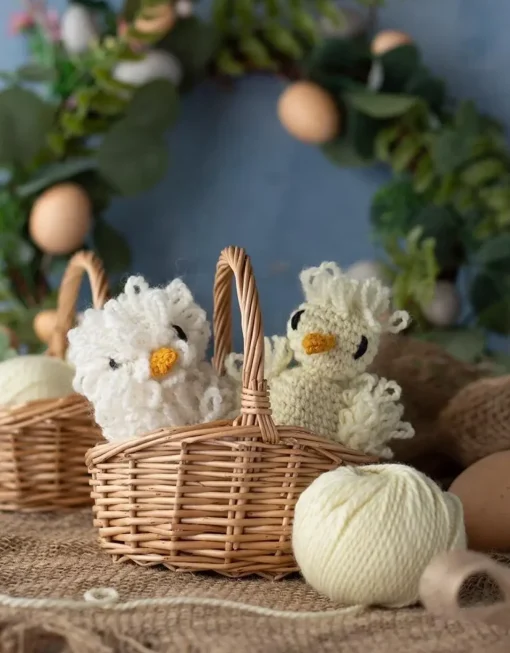 Toft Crafts Crafts-Spring Chicks Crochet Kit