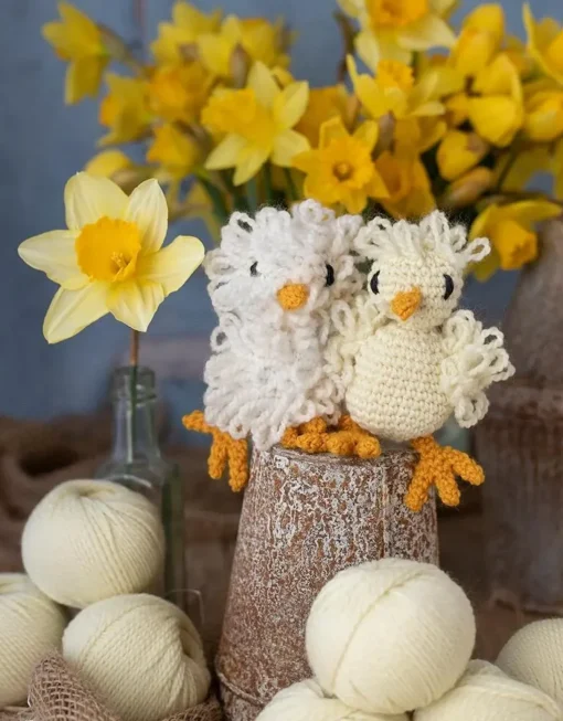 Toft Crafts Crafts-Spring Chicks Crochet Kit