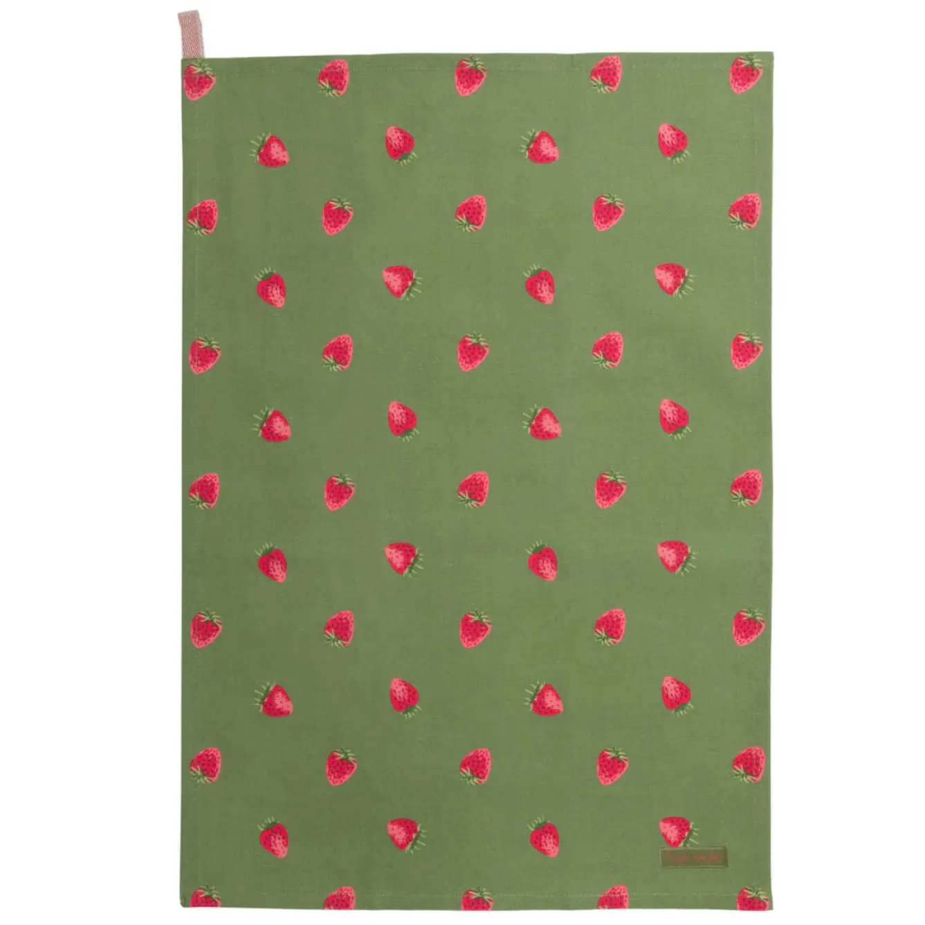Sophie Allport Tea|Tea-Strawberries Set of 2 Tea Towels by