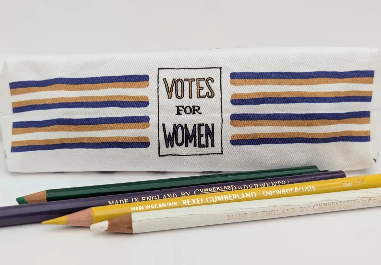 Alison Gardiner Bags-Suffragettes Cosmetic Bag/Pencil Case
