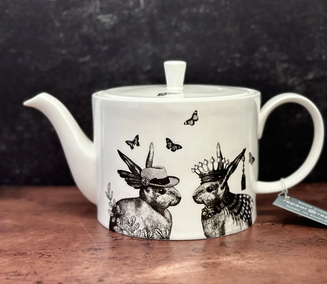Repeat Repeat Tea|Teapots-Sunday Best Mr and Mrs Rabbit Teapot
