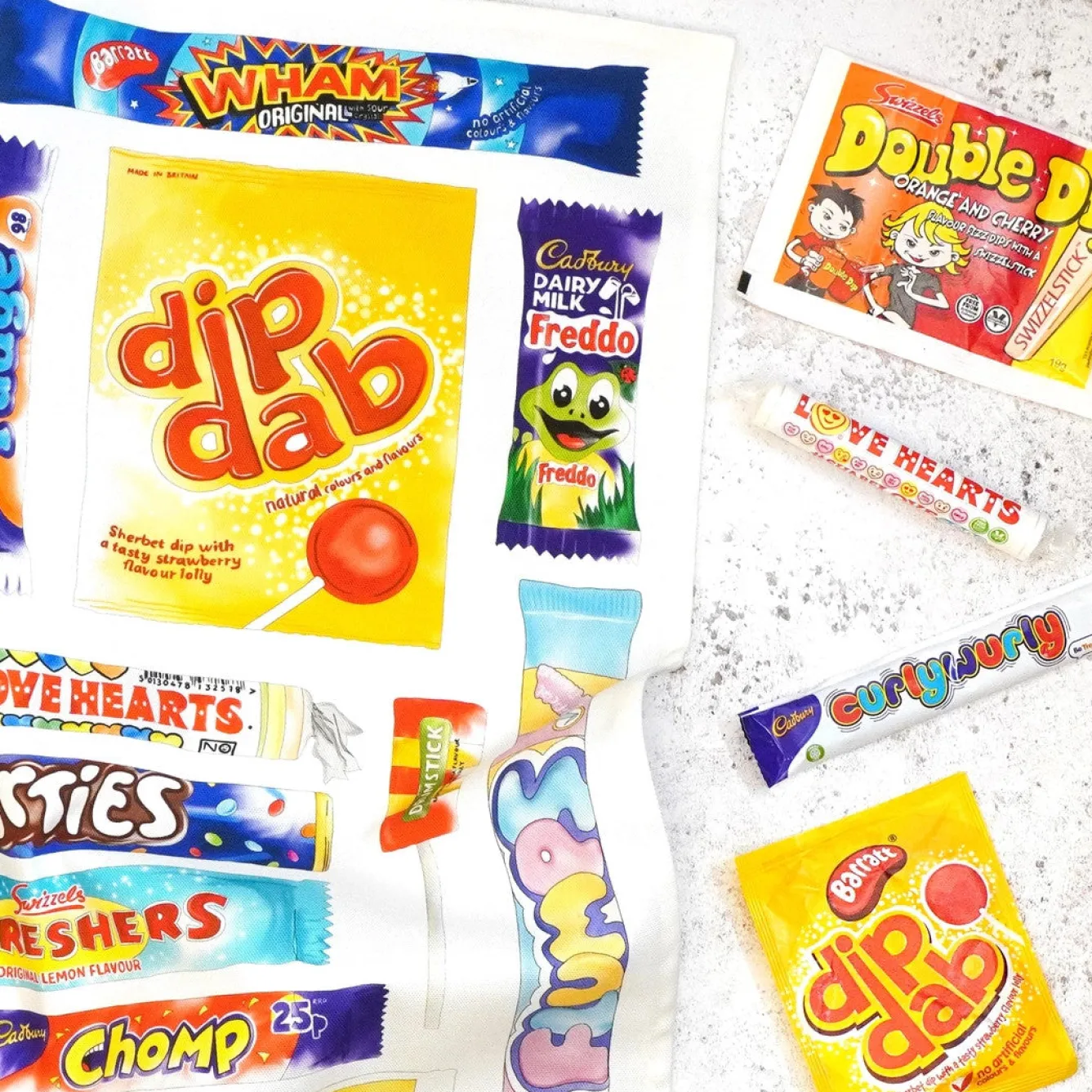 Corinne Alexander Tea|Tea Towels-Sweeties Tea Towel by