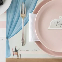 Laura Stoddart Placemats-Table for Two Pad of 18 Paper Placemats