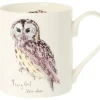 Mclaggan Smith Whimsical-Tawny Owl Bone China Mug