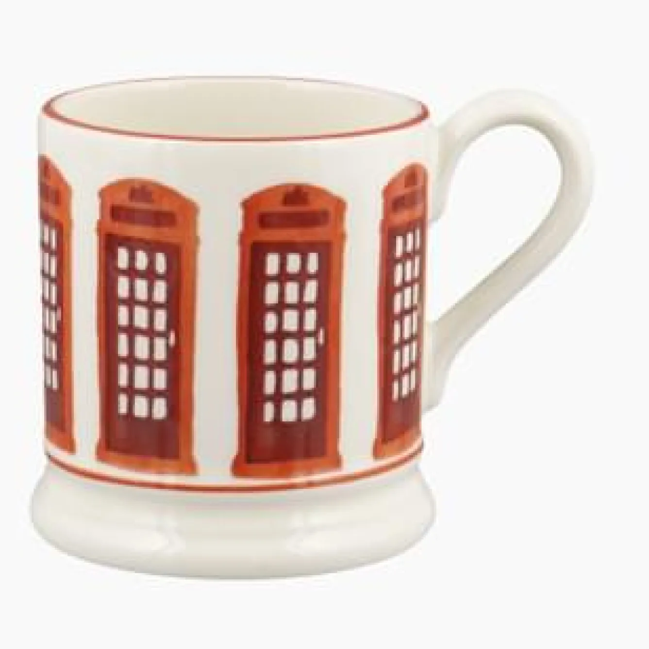 Emma Bridgewater Great Britain-Telephone Box 1/2 Pint Mug