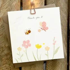 Ginger Betty Greeting Cards-Thank You X Card