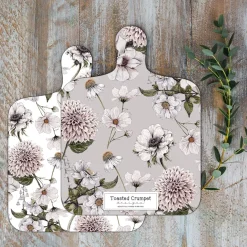 Toasted Crumpet Chopping Boards-The Blanc Collection Mini Chopping Board