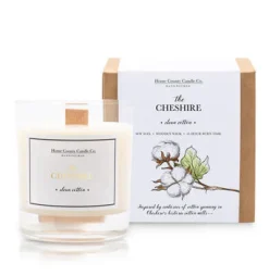 Home County Candles Home Fragrance-The Cheshire Candle Clean Cotton Candle
