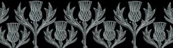 Moorland Pottery Whimsical|Flowers & Garden-Thistle Mug by