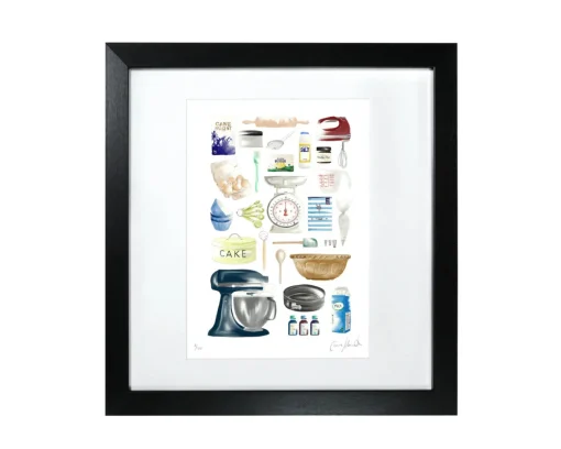 Corinne Alexander Art-Time to Bake Framed Print by