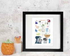 Corinne Alexander Art-Time to Bake Framed Print by