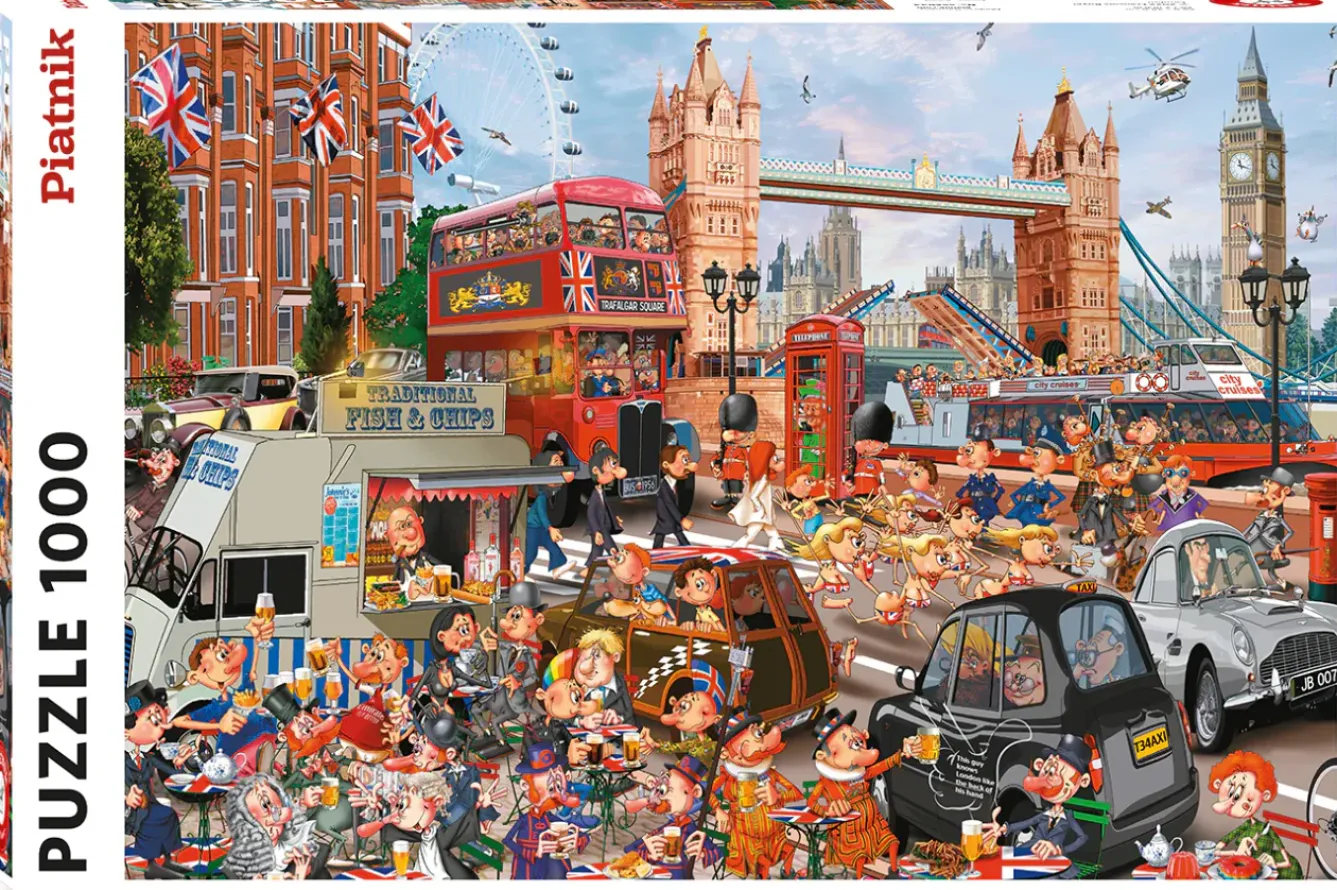 All Jigsaw Puzzles Puzzles-Tower Bridge 1000 Piece Jigsaw Puzzle