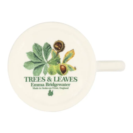Emma Bridgewater Flowers & Garden-Tree & Leaves Horse Chestnut & Conker 1/2 Pint Mug
