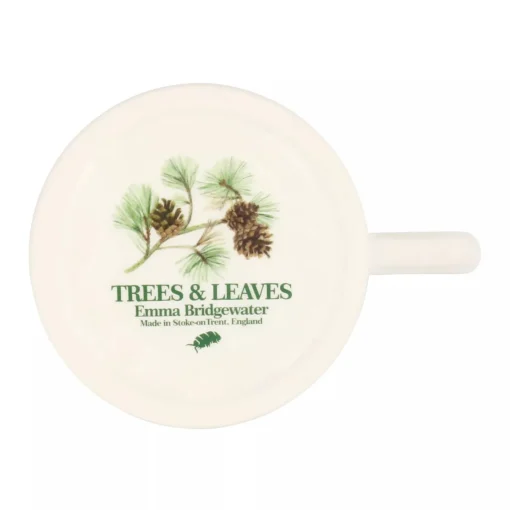 Emma Bridgewater Flowers & Garden-Tree & Leaves Scots Pine 1/2 Pint Mug