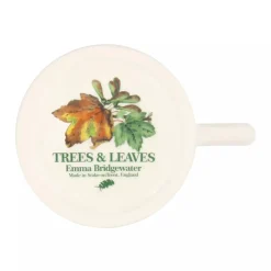 Emma Bridgewater Flowers & Garden-Tree & Leaves Sycamore 1/2 Pint Mug