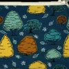 Poppy Treffry Storage|Bags-Trees Small Flat Coin Purse