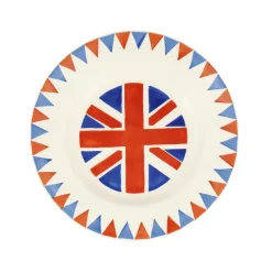 Emma Bridgewater Royal|Plates-Union Jack Truly Great 8 1/2 inch Plate