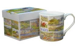 Emma Ball Tea|Great Britain-Wales Bone China Mug (Boxed)