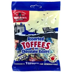 Tea & Biscuits Sweets/Candy-Walker's Assorted Toffees and Chocolate Eclairs