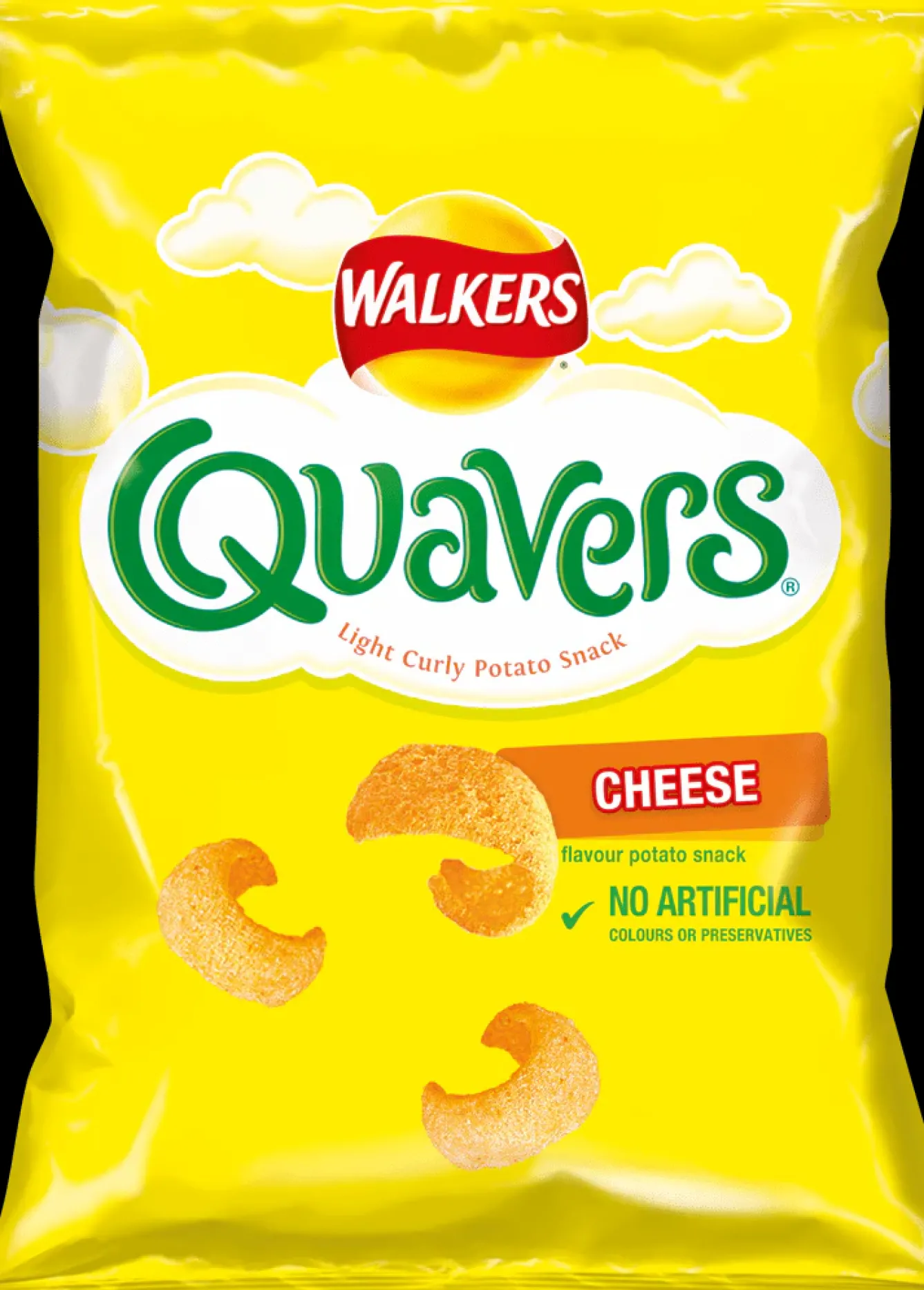 Tea & Biscuits Tea|Snacks & Crackers-Walkers Cheese Quavers Crisps 0.7 oz