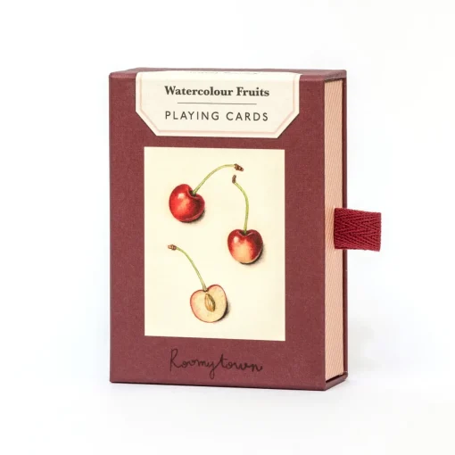 Roomytown Puzzles-Watercolour Fruits Playing Cards