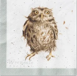 Wrendale Designs Tea-'What a Hoot' Owl Paper Napkins