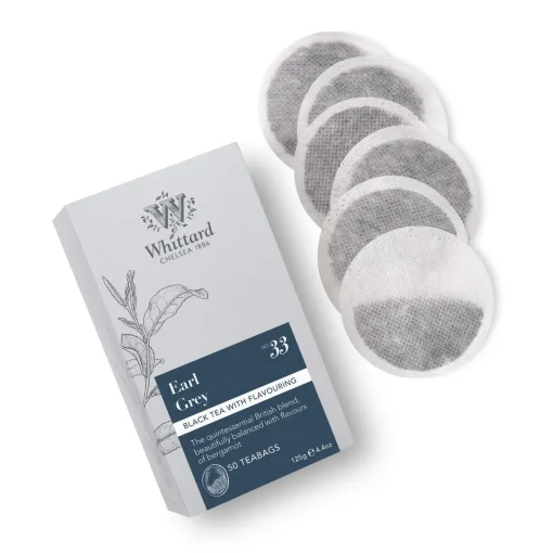 Whittard of Chelsea Tea-Whittard Earl Grey Tea 50 Traditional Teabags Plastic Free