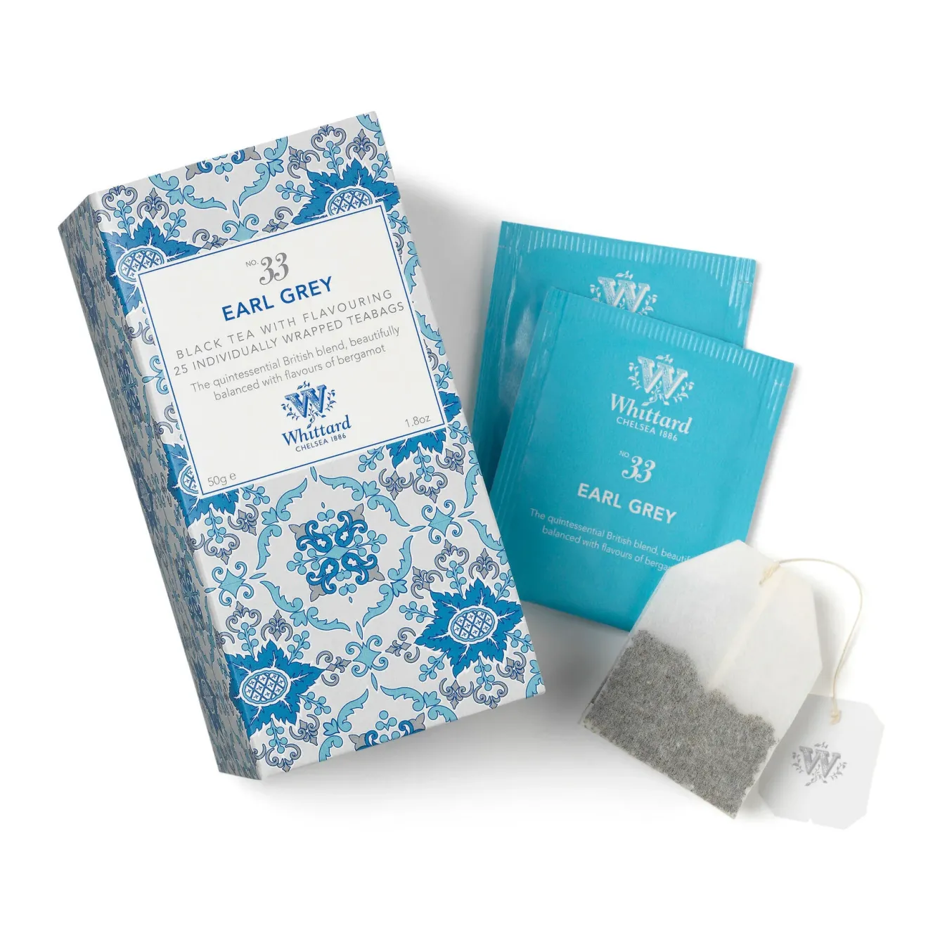 Whittard of Chelsea Tea-Whittard Tea Discoveries Earl Grey Tea Bags