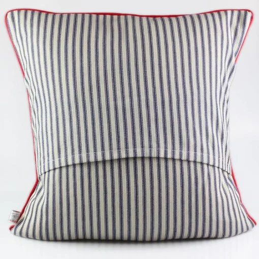 Poppy Treffry Pillows & Throws-Wild Flower Piped Cushion