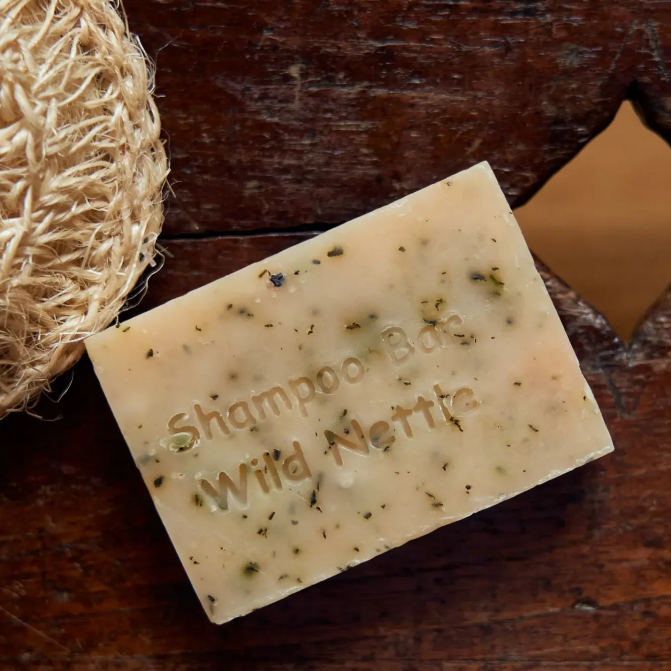 The Highland Soap Company Soaps & Lotions-Wild Nettle Shampoo Bar 140g