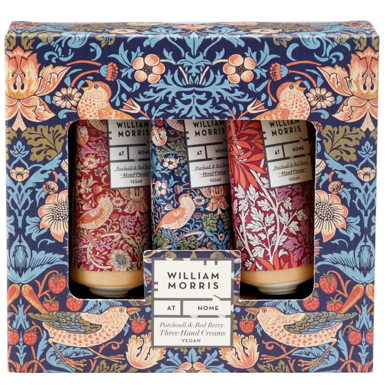 William Morris Soaps & Lotions-Strawberry Thief Hand Cream Collection